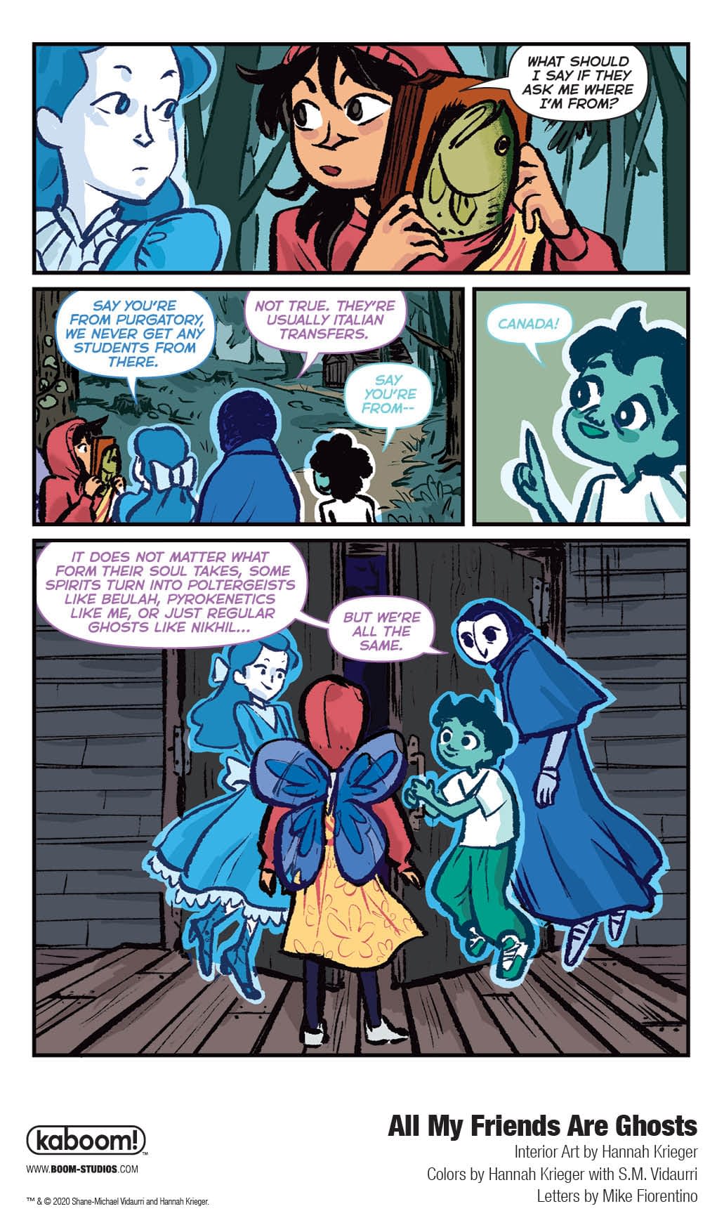 A Foul-Mouthed Phfumphing Preview of Middle Grade OGN All My