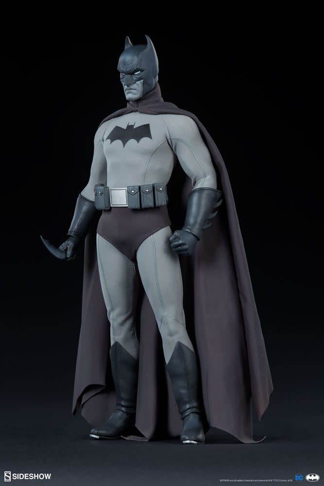 Batman and Joker Get Noir Makeovers with Sideshow Collectibles