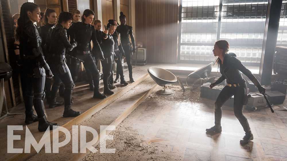 "Black Widow": Natasha Faces Down the Red Room in 2 New Images