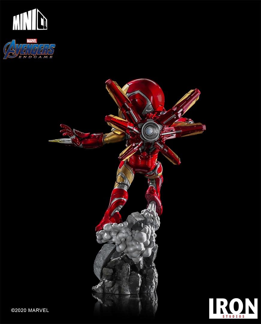 Iron Man and Captain America Get Minico Statues with Iron Studios