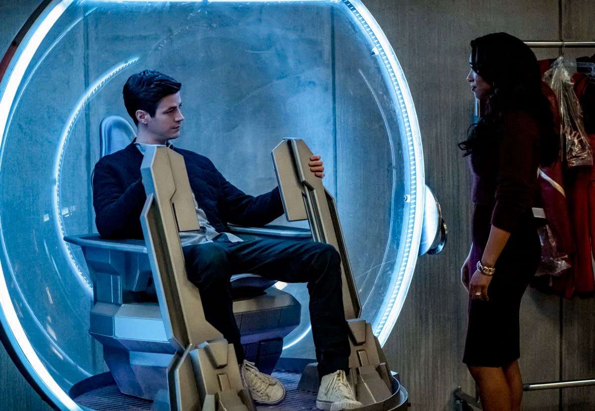 "The Flash" Season 6 "The Exorcism of Nash Wells": She Gets Joy&#8230; Out of Pain / Meet Sunshine&#8230; As Barry Wanes [PREVIEW]