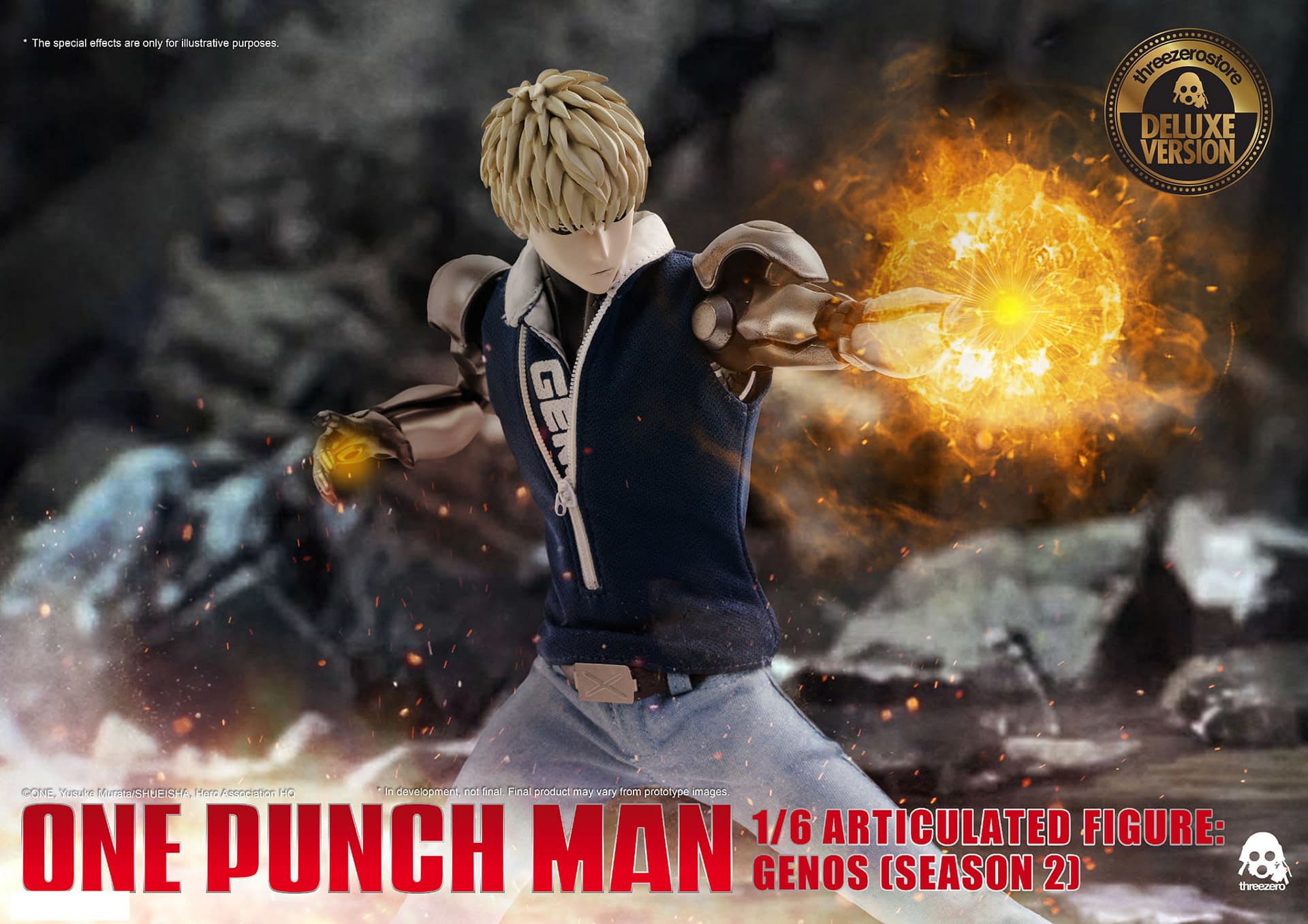 "One Punch Man" Genos Brings His A Game with Threezero