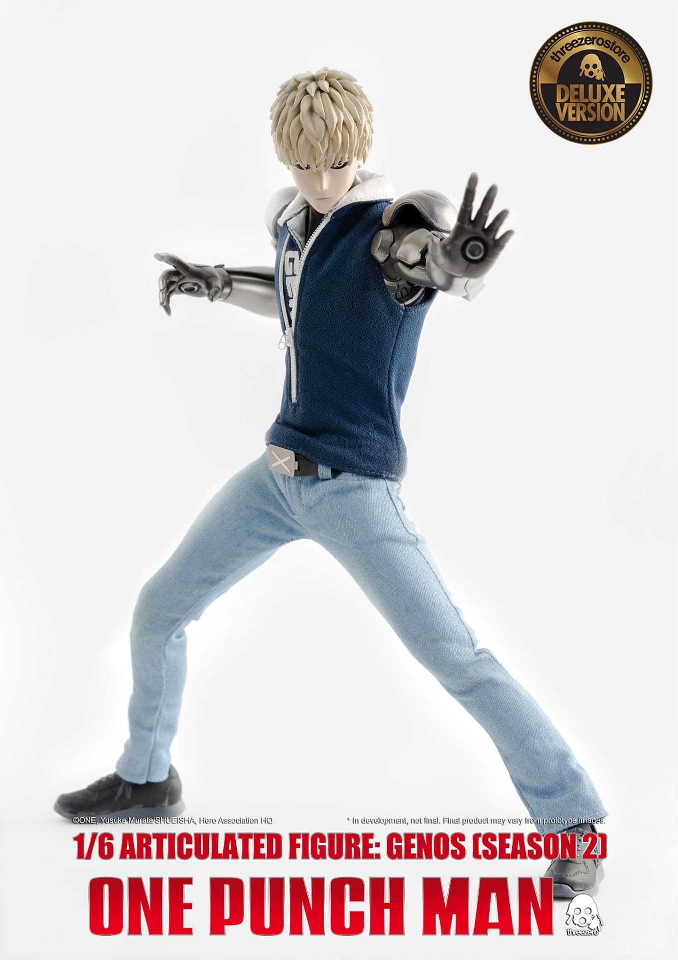 "One Punch Man" Genos Brings His A Game with Threezero
