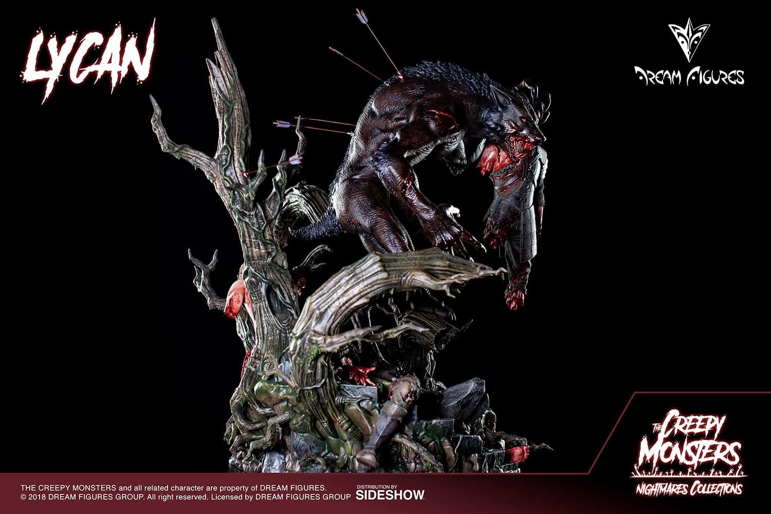 Lycan Nightmare Come to Life With Dream Figures Statue