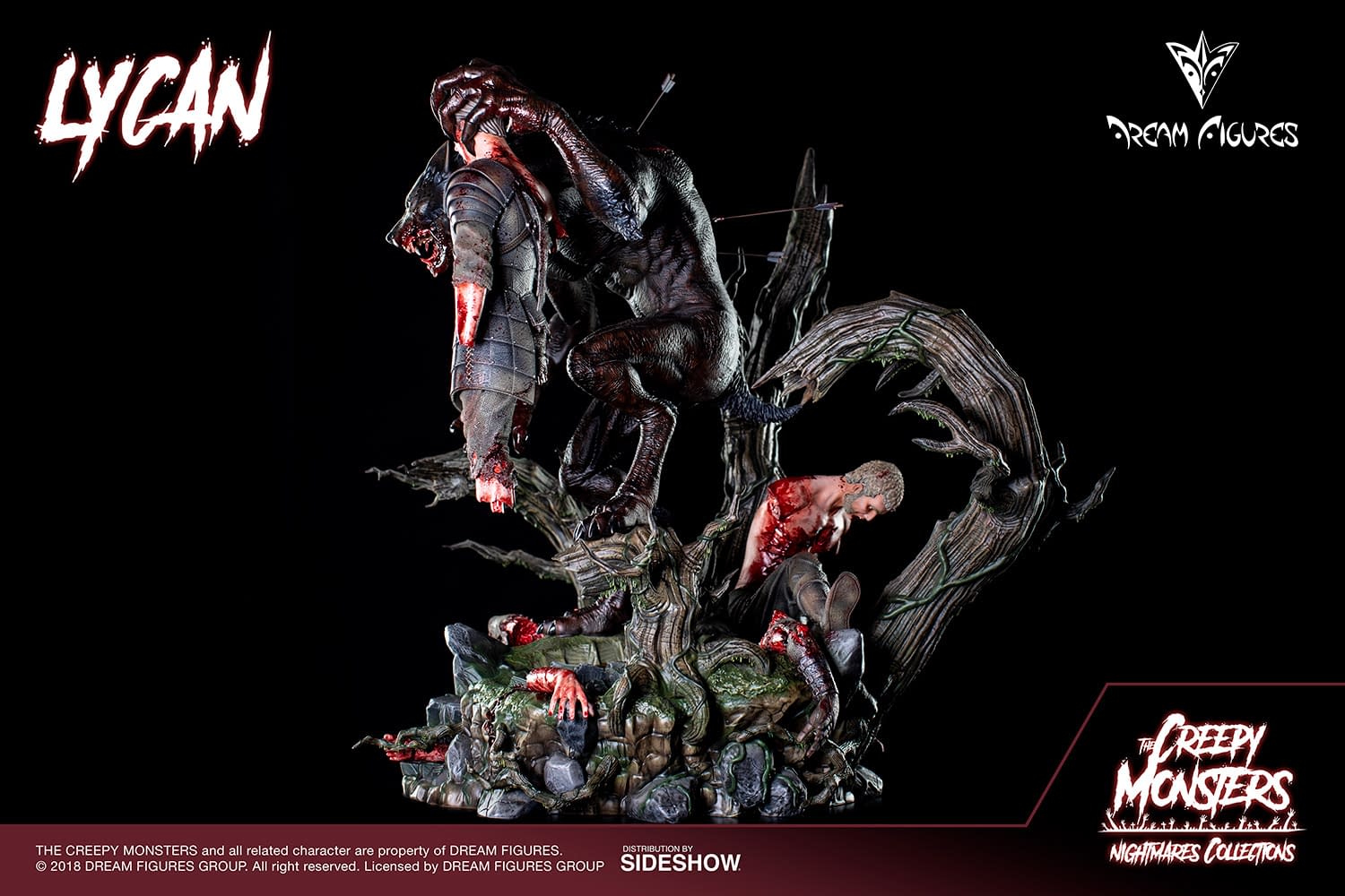 Lycan Nightmare Come to Life With Dream Figures Statue