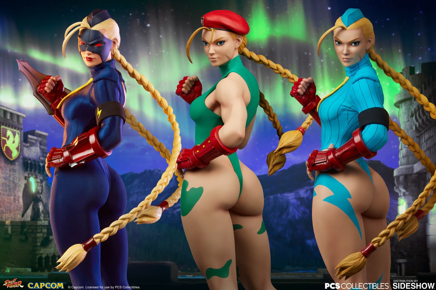 "Street Fighter" Cammy Gets Three New Statues from PCS Collectibles