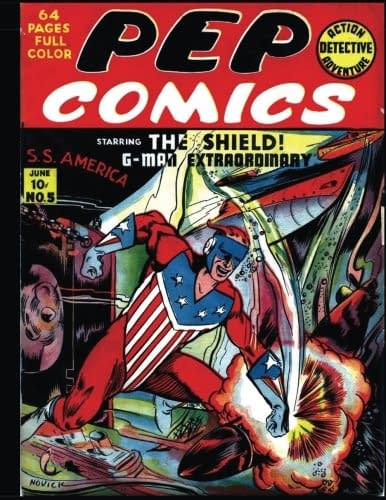 The cover to Pep Comics #5
