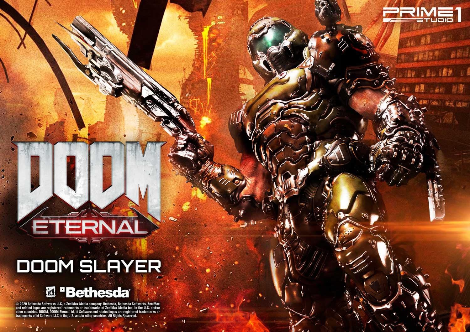 "Doom Eternal" Comes to Life in New Prime 1 Studio Statue 