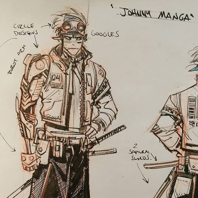 Character Designs from Sean Gordon Murphy's New project