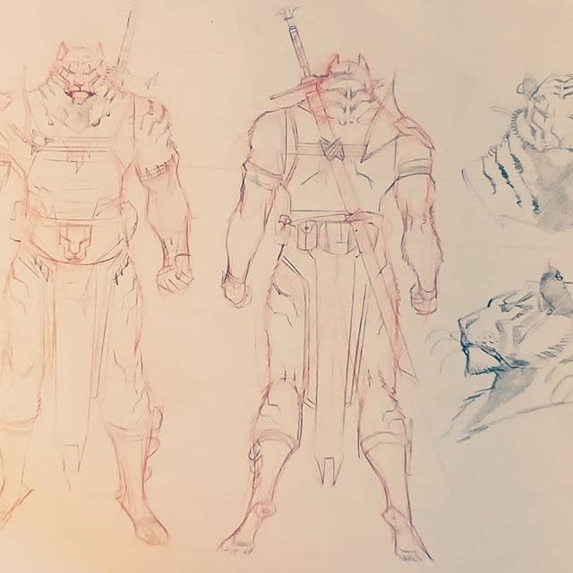 Character Designs from SGM New project