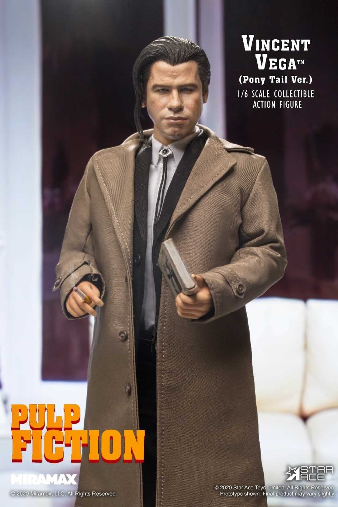 "Pulp Fiction" Come to Life with Vincent Vega Figure from Star Ace