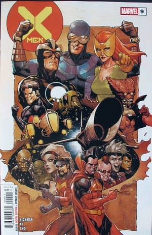 X-Men 9 cover on back order