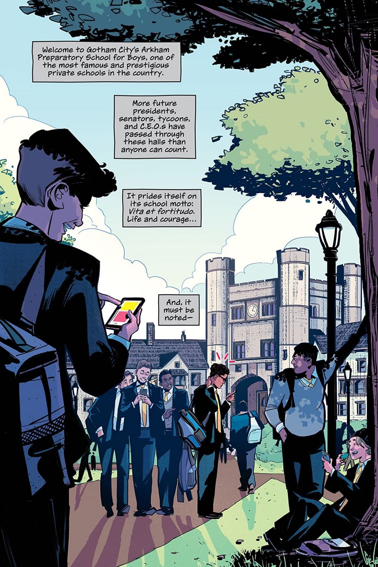 Gotham High is Published by DC Comics Today in Print and Digitally