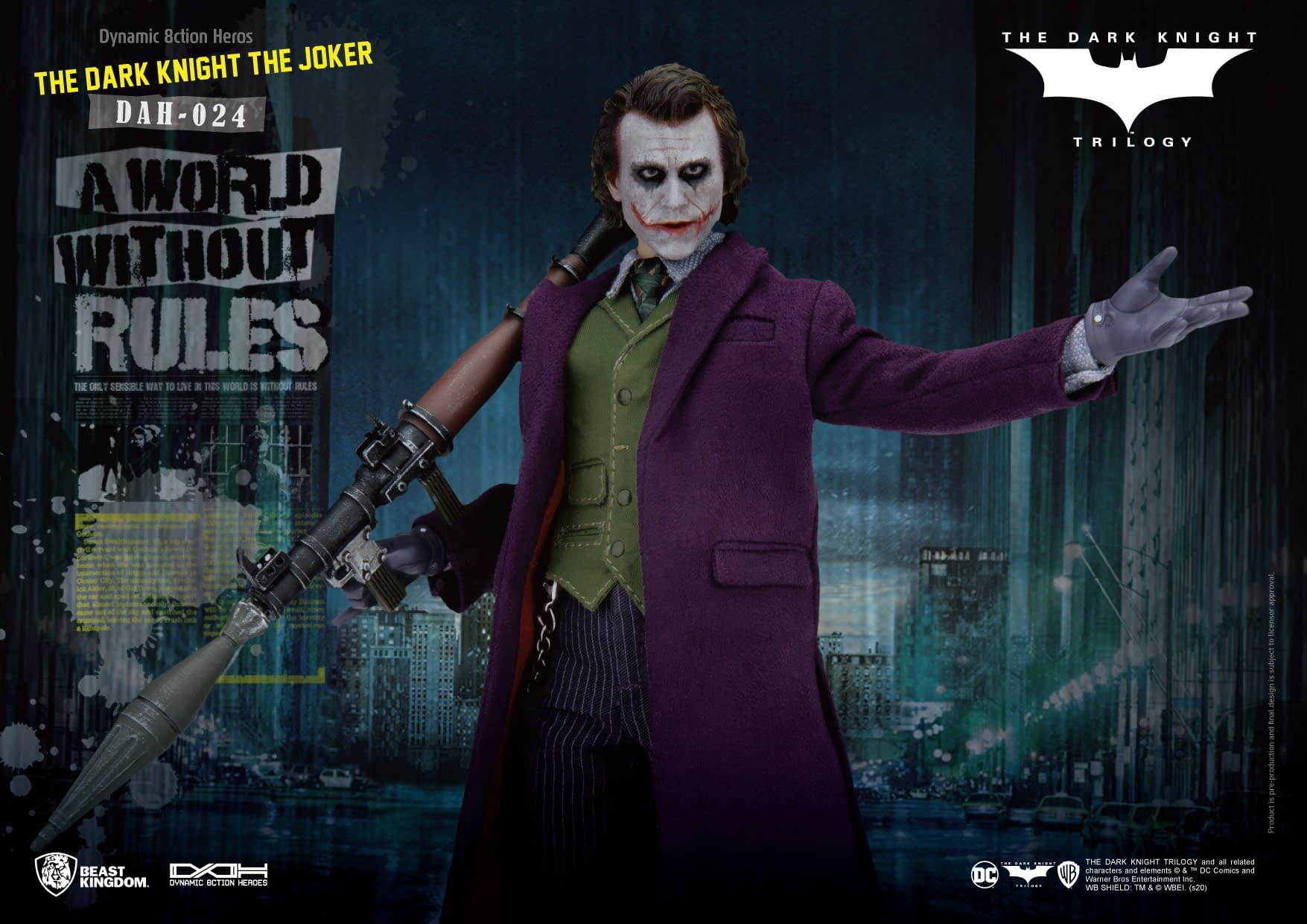 The Dark Knight Joker Figure from Beast Kingdom