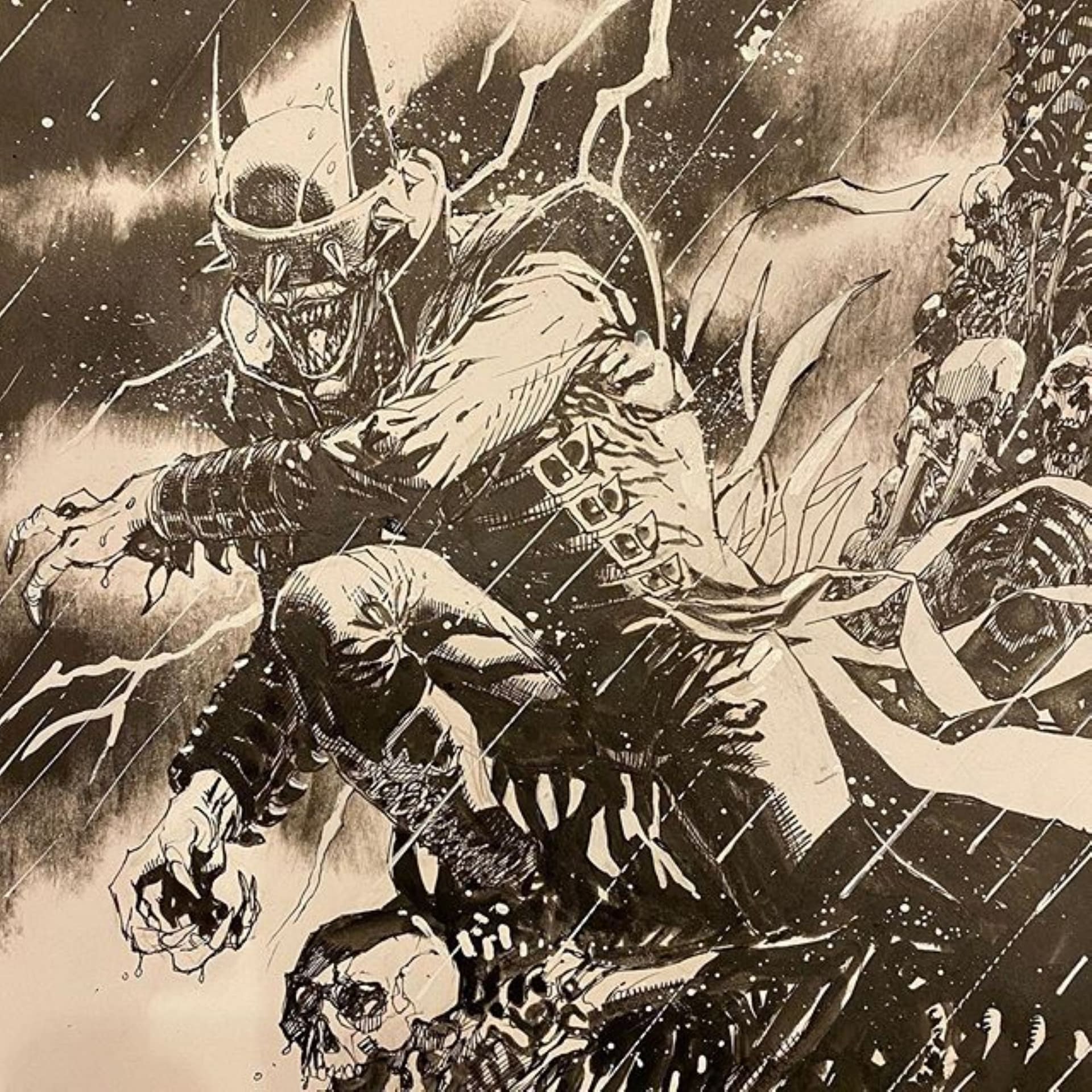 Jim Lee Instagram Art To Be Published to Support Comic Book Stores