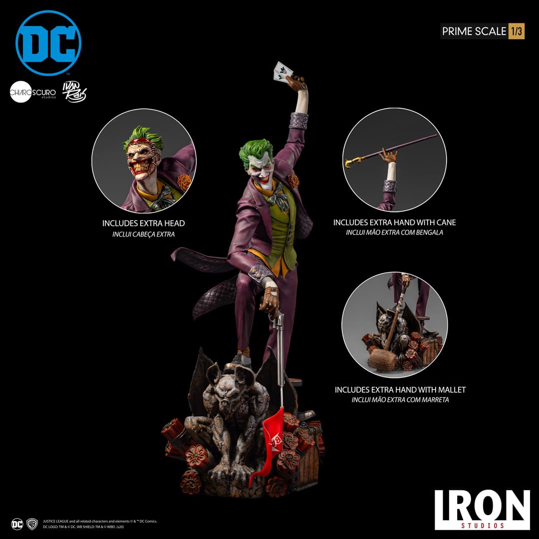Iron Studios Joker Prime Statue
