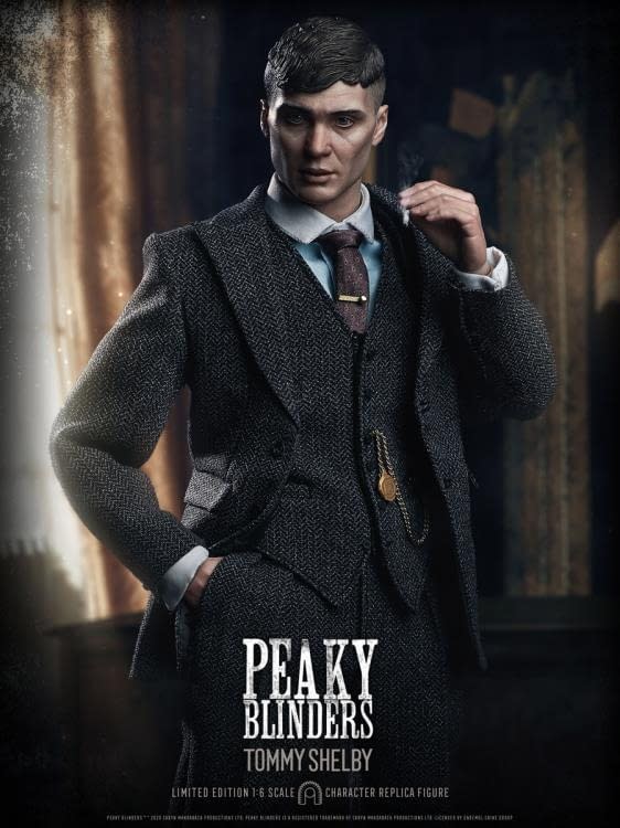 Peaky Blinders anti-hero Tommy Shelby 1:6th scale figure coming from Big Chief Studios.