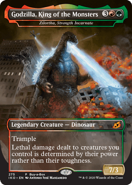 Godzilla King of the Monsters mtg card