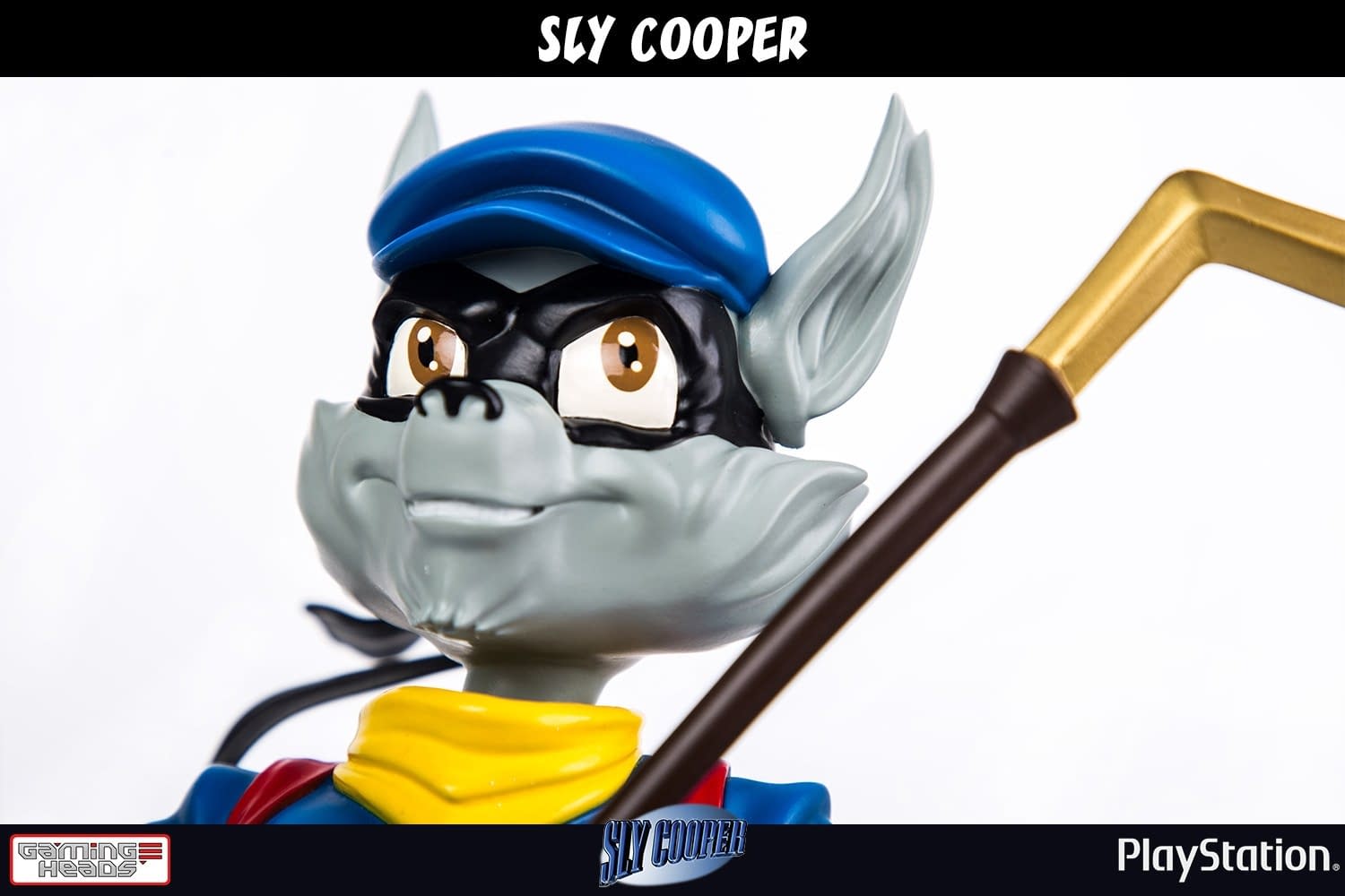 Sly Cooper Gaming Heads Statue