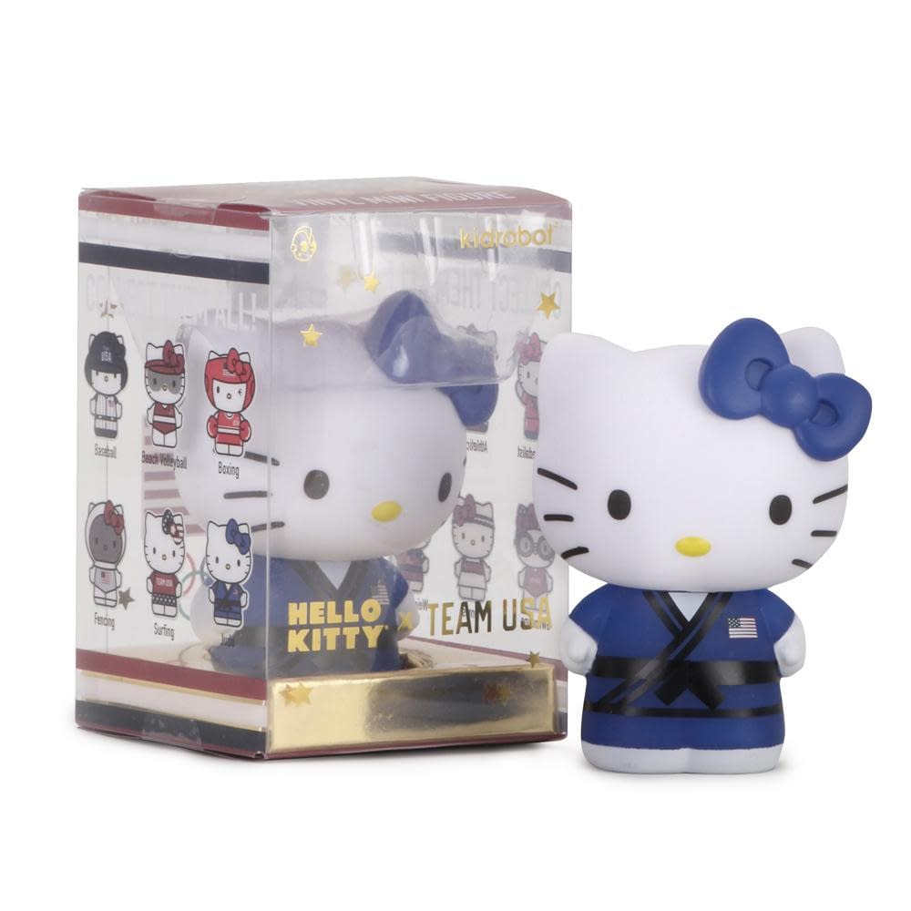 Sanrio Hello Kitty x Team USA figures from Kidro