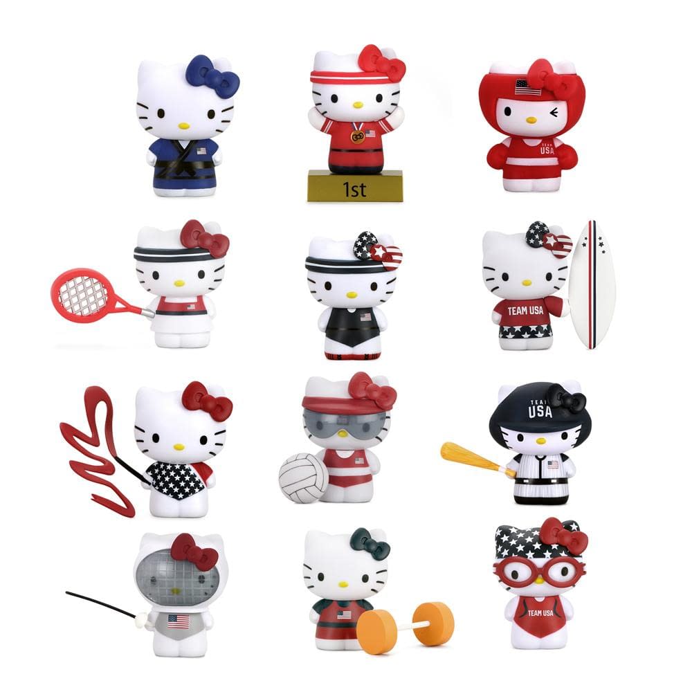 Sanrio Hello Kitty x Team USA figures from Kidro