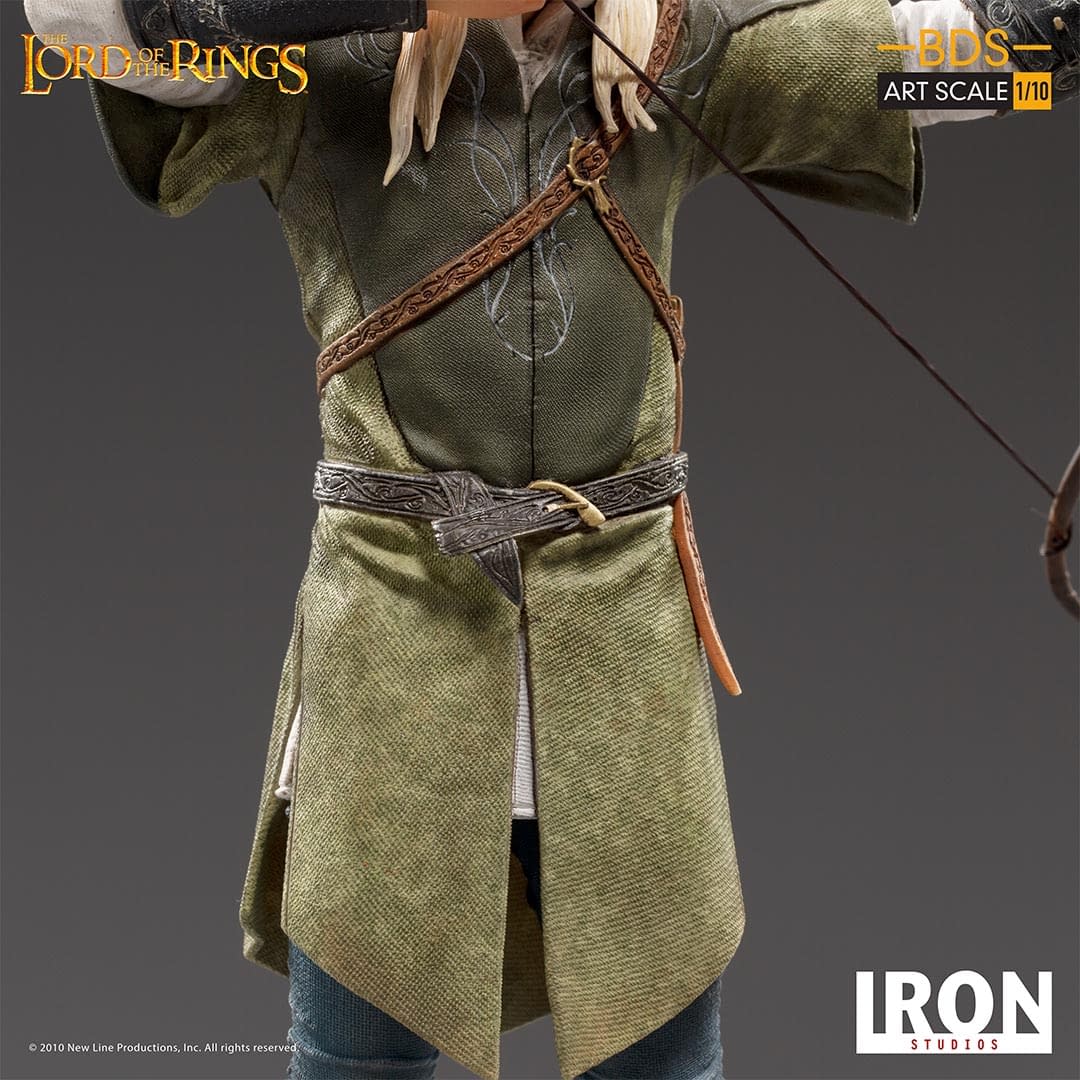 Lord of the Rings Legolas Battle Diorama Statue from Iron Studios