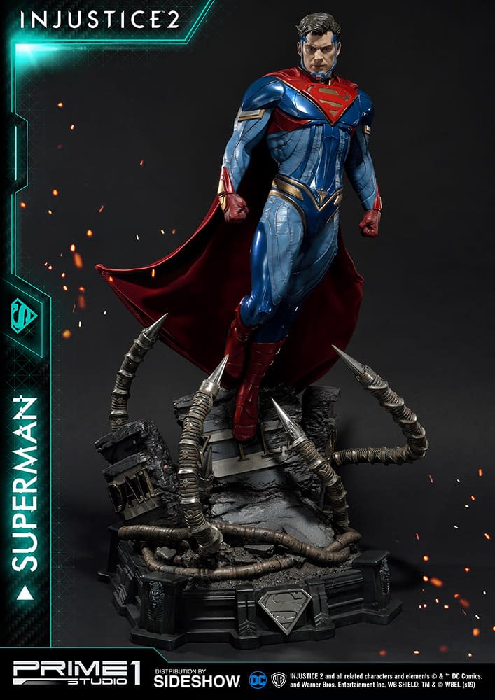 Injustice 2 Superman Statue from Prime 1 Studio