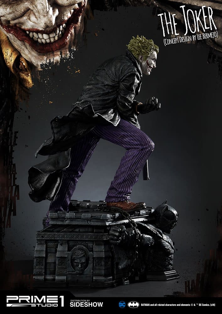 The Joker Concept Design Statue from Prime 1 Studio