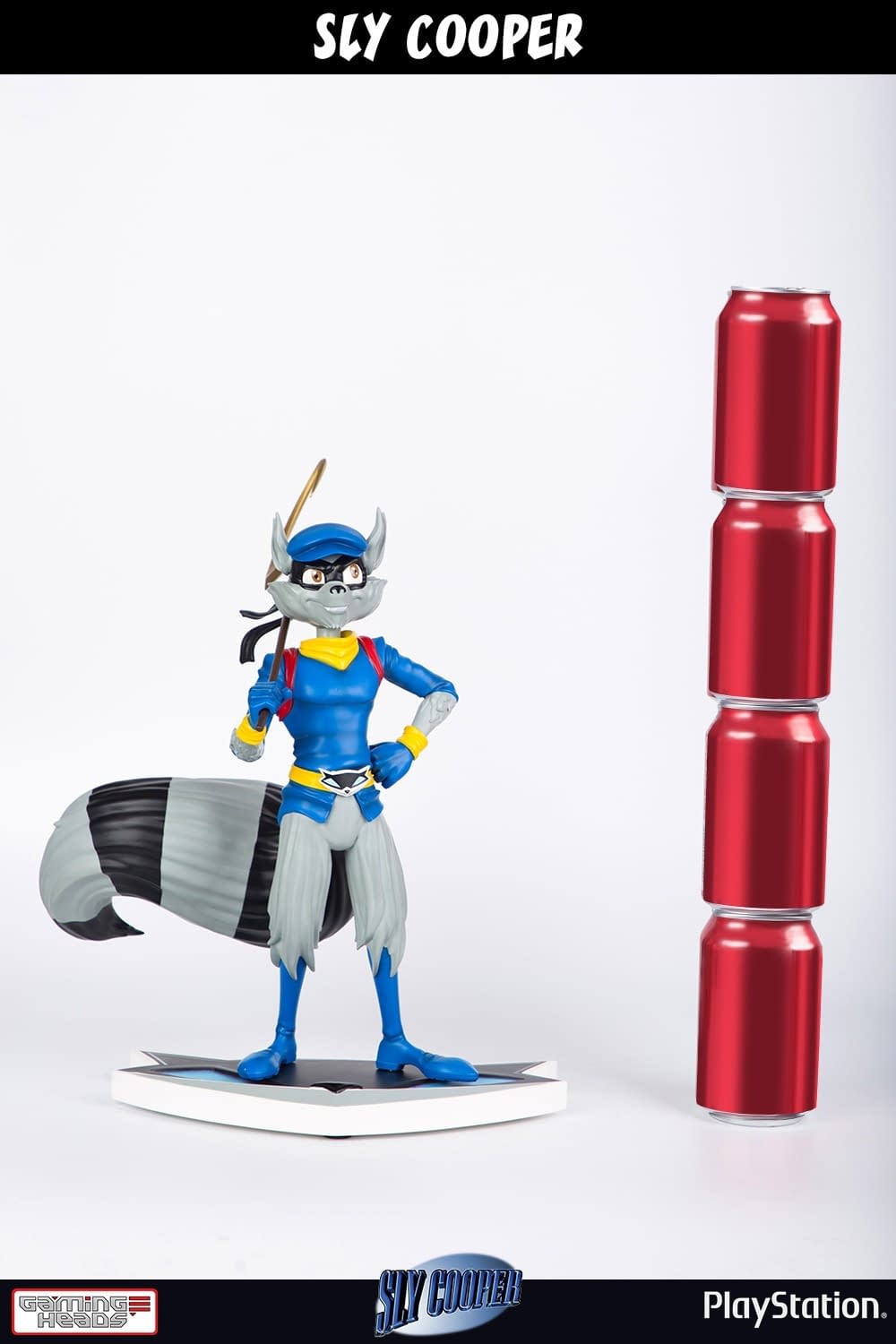 Sly Cooper Gaming Heads Statue