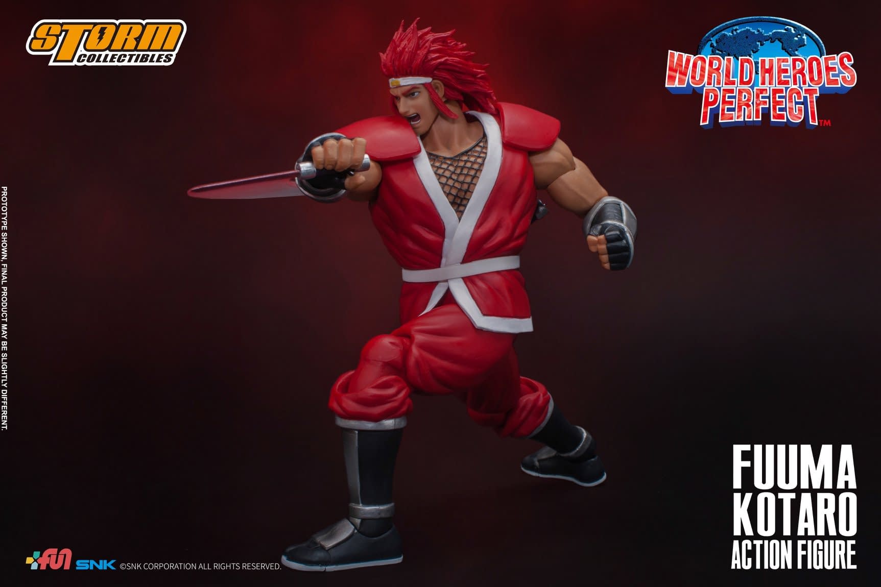 World Heroes Perfect Fumma Kotaro Figure from Storm Collectibles