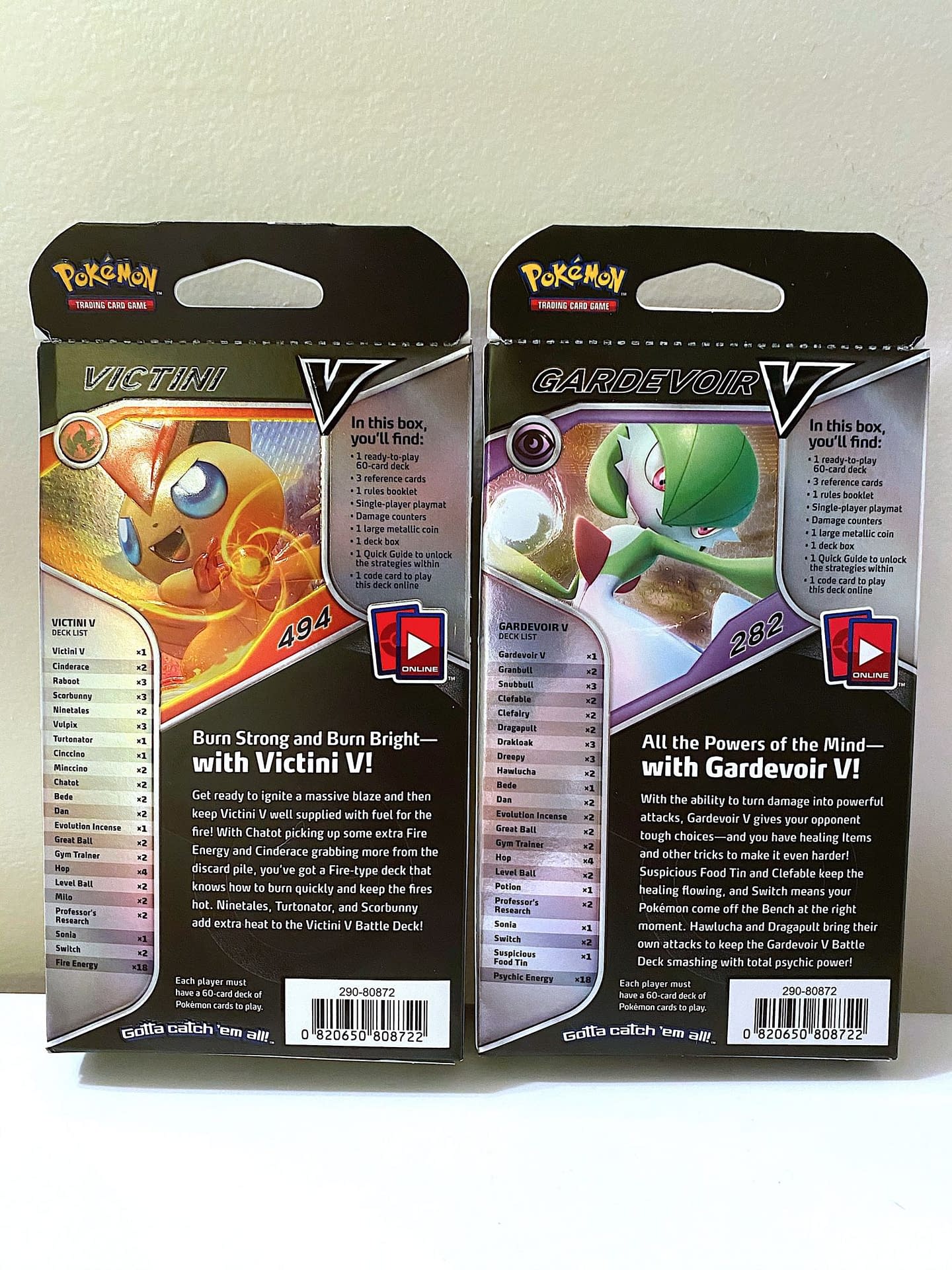 Pokemon V Battle Deck - Gardevoir / Victini Box – Three Stars