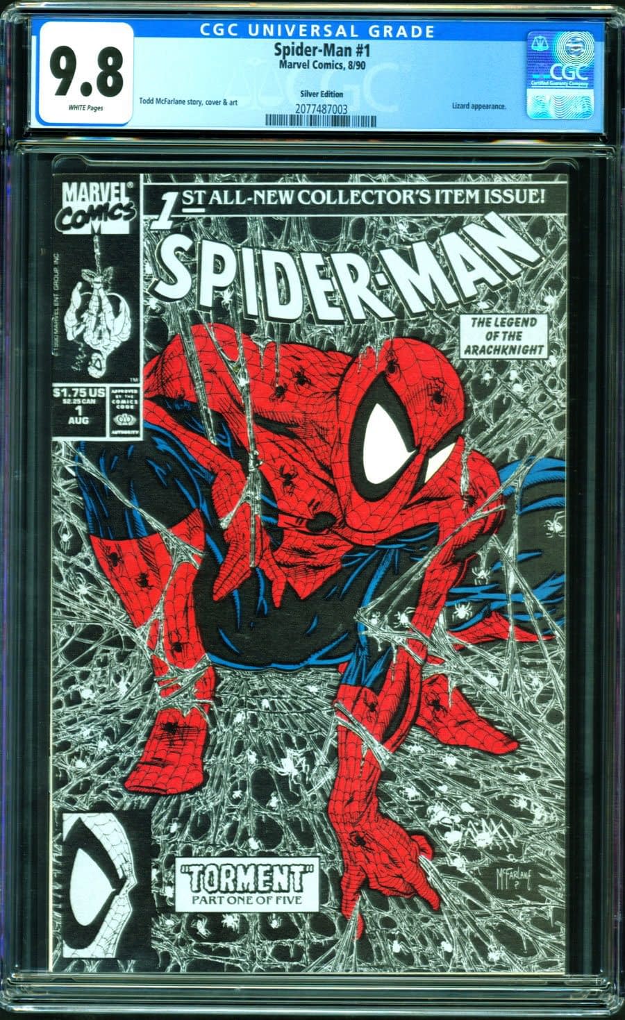 Todd McFarlane Iconic Spider-Man #1 CGC  Auction At ComicConnect