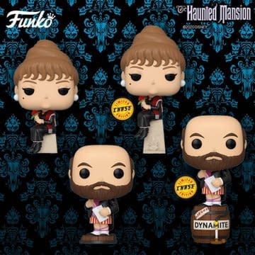 Funko Haunted Mansion Pops and Chases