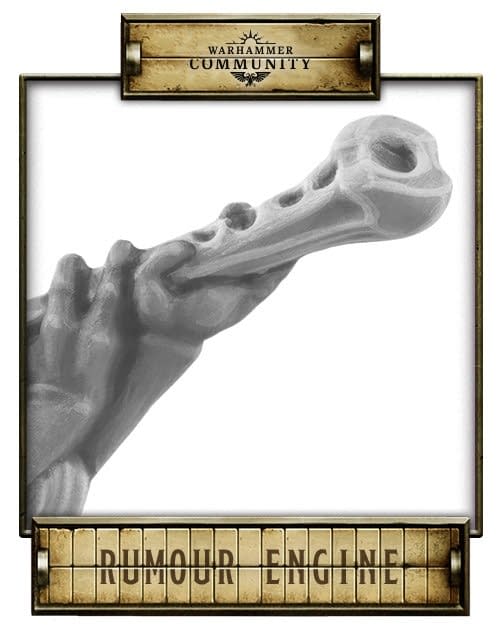 From the Games Workshop Rumour Engine: An instrument... Made of bone?