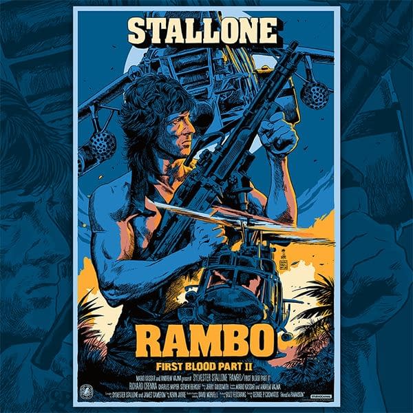 Rambo and Return Of The Living Dead Posters Hitting Mondo Tomorrow
