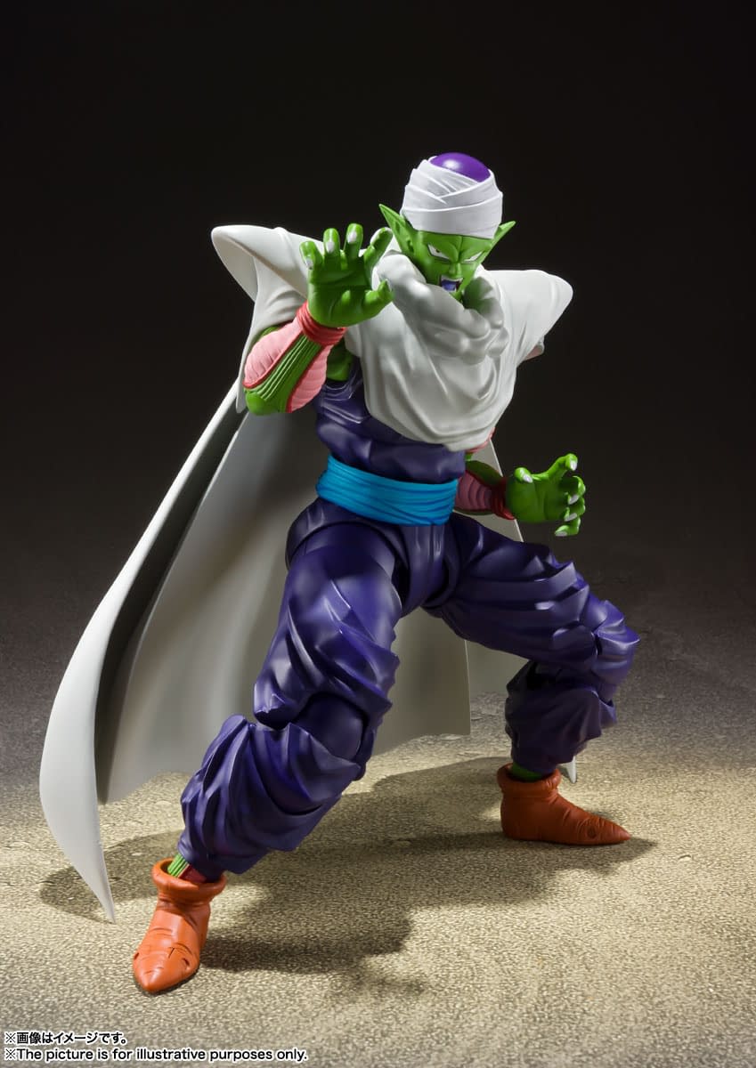 Dragon Ball Z Piccolo Stands His Ground with S.H. Figuarts