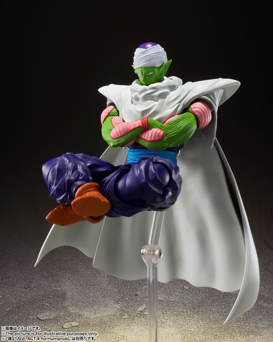 Dragon Ball Z Piccolo Stands His Ground with S.H. Figuarts