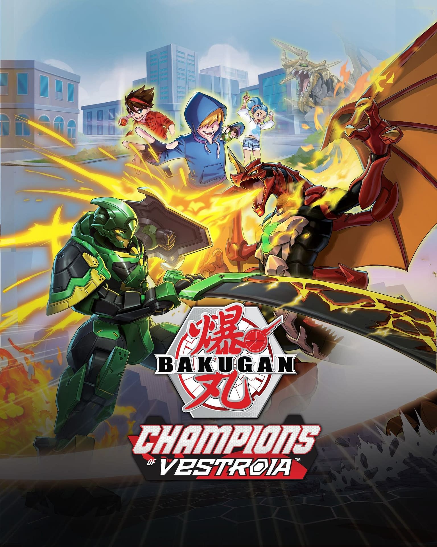 WB Games WayForward Announce Bakugan Champions Of Vestroia   Bakugan Champions Of Vestroia Main Art 