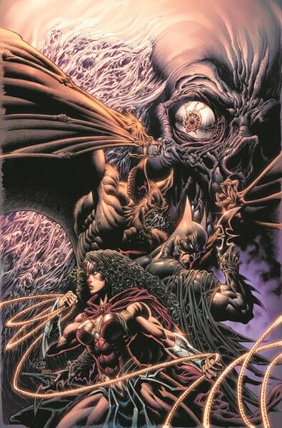 DC: The Doomed and the Damned #1 cover. Credit: DC Comics.