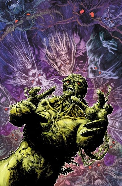 The Legend of the Swamp Thing: Halloween Spectacular #1 cover. Credit: DC Comics.