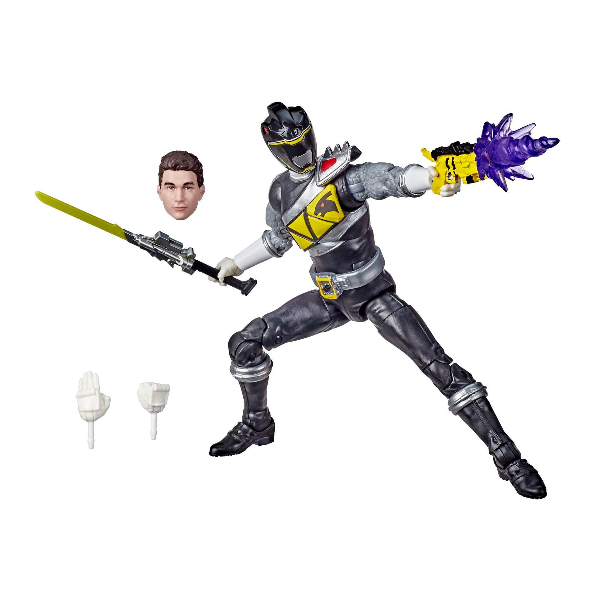 Power Rangers Dino Charge Black Ranger Lightning Collection Fig Debuts