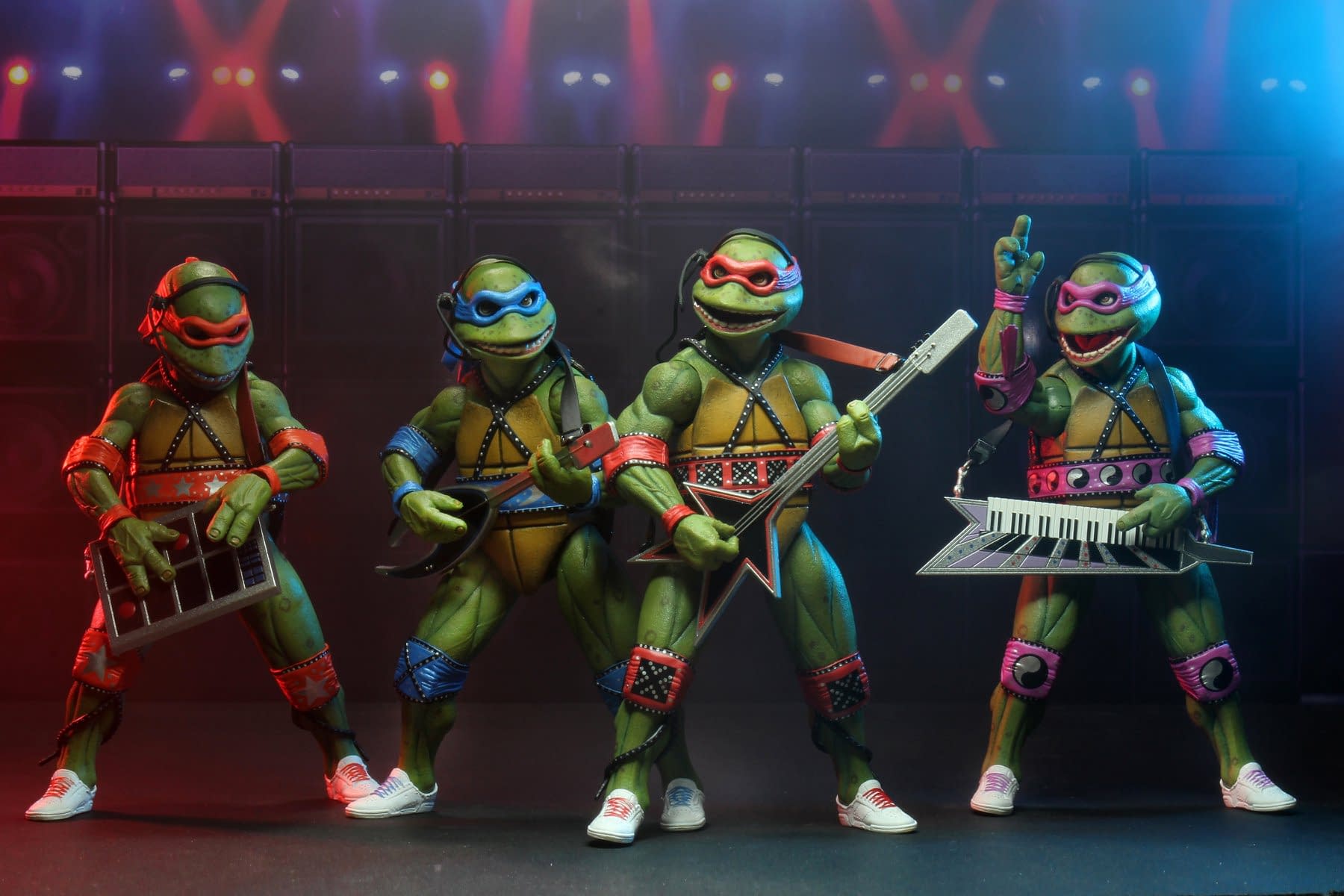 NECA TMNT SDCC Exclusive Coming Out Of Our Shells Set