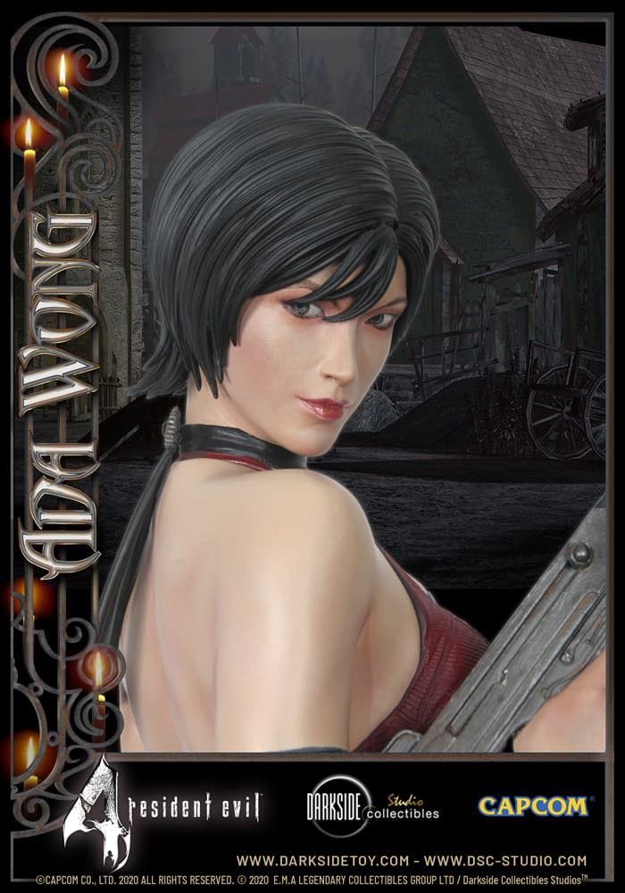 1/4 Quarter Scale Statue: Ada Wong Resident Evil 4 Premium Statue by  Darkside Collectibles Studio