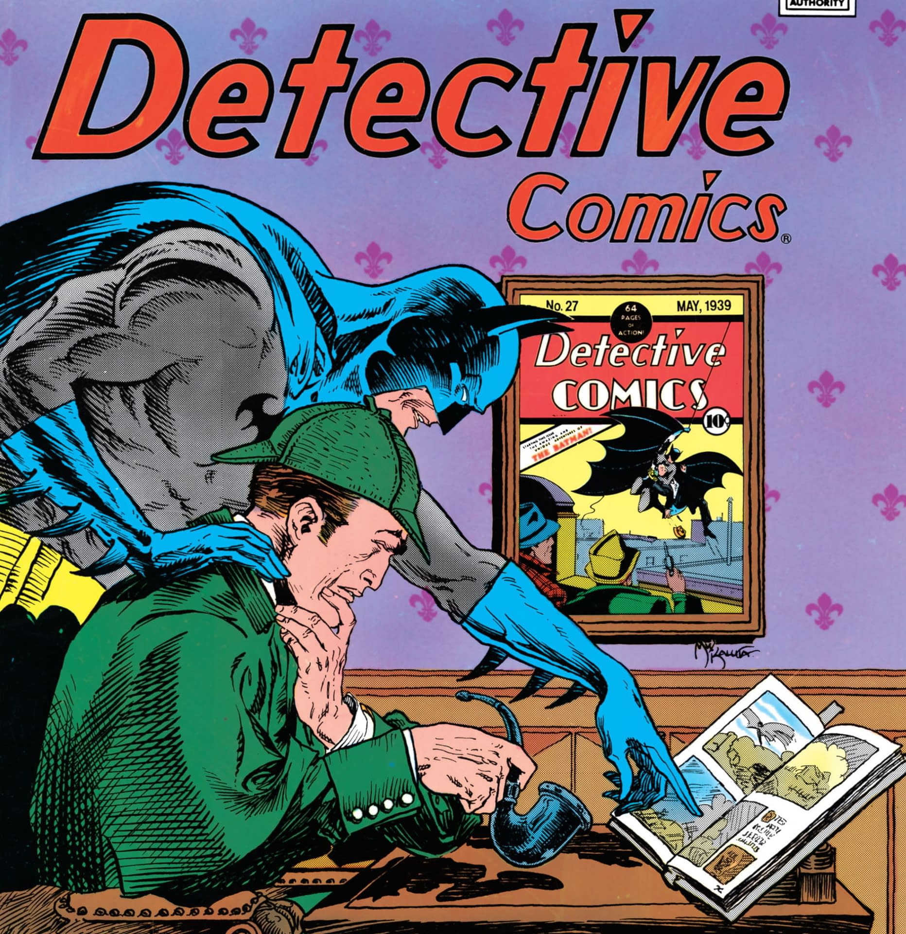 Batman #94 - Cassander Wycliffe Baker and Sherlock Holmes (Spoilers)