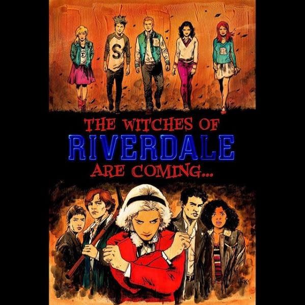 Riverdale/Chilling Adventures of Sabrina crossover would've happened in Part 5 (Image: WBTV/Roberto Aguirre-Sacasa)