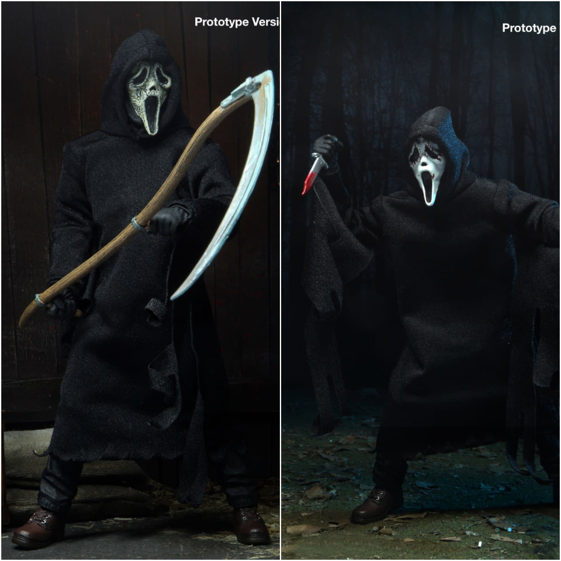 NECA Debuts Two New Ghostface FIgures From Scream Franchise