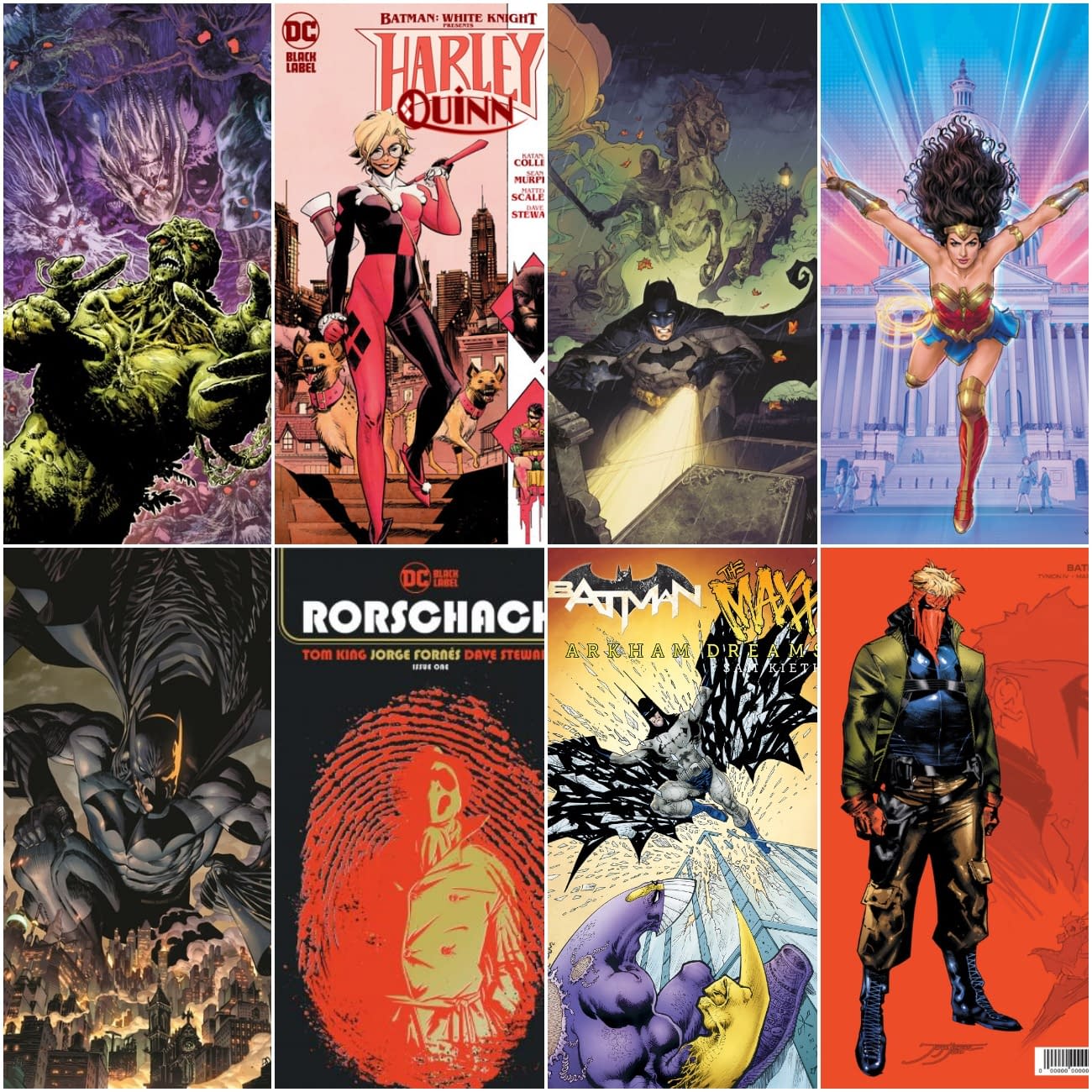 Batman #100, Rorschach #1 Lead DC Comics October 2020 Solicitations