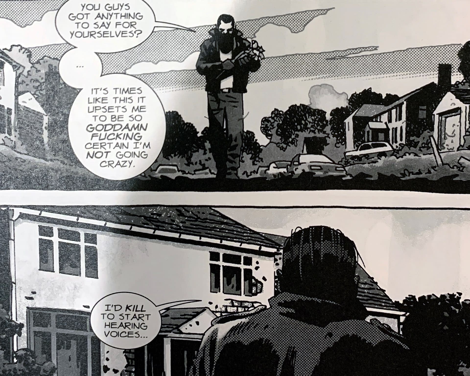 Negan Lives in Today's The Walking Dead Comic About The New Normal