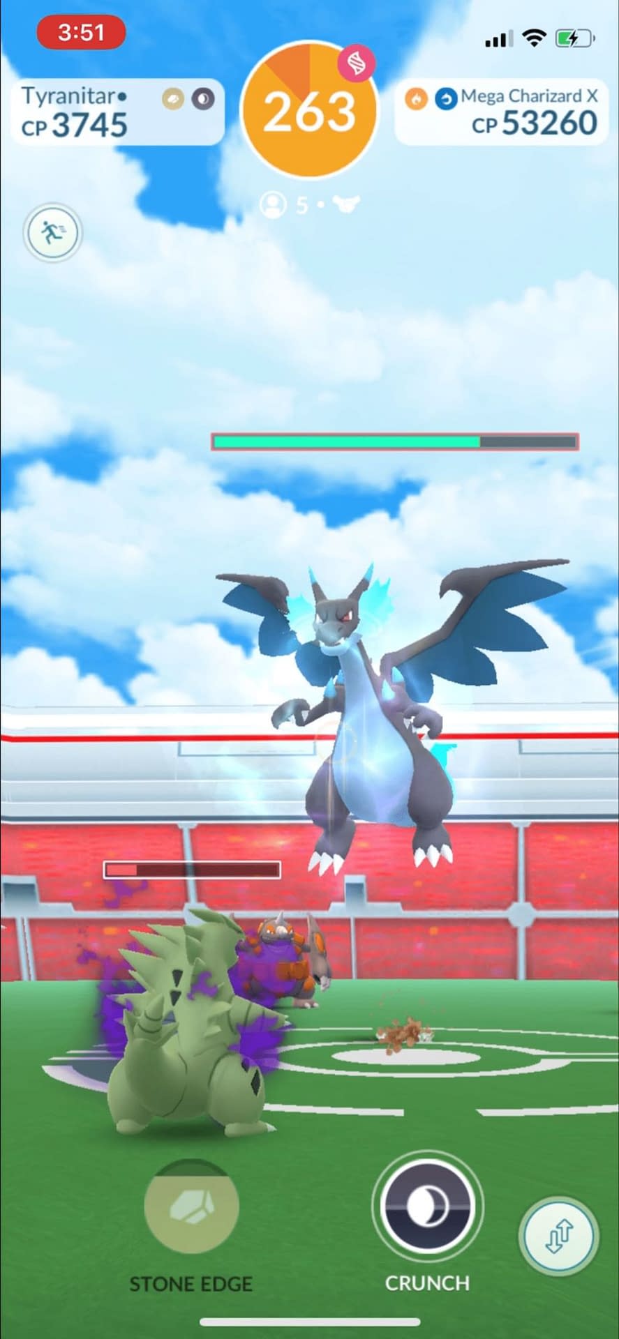 Mega Charizard Y Raid Boss - Pokemon Go