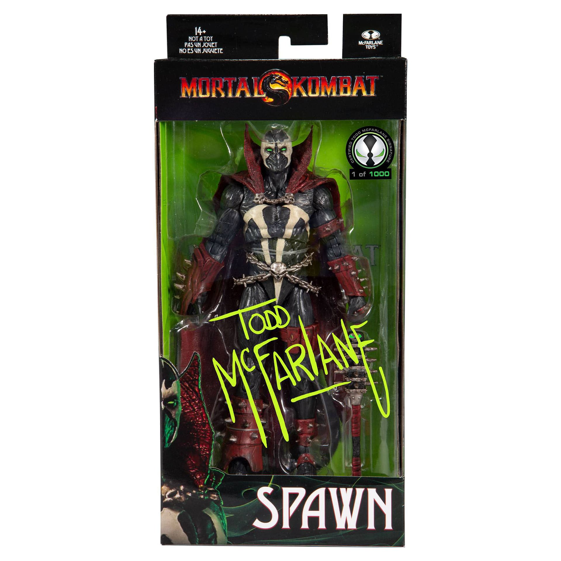 Autographed Spawn McFarlane Toys Figures Coming to Walmart